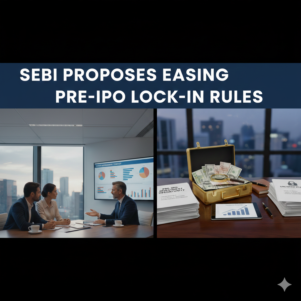SEBI Proposes Easing Pre-IPO Lock-In Rules